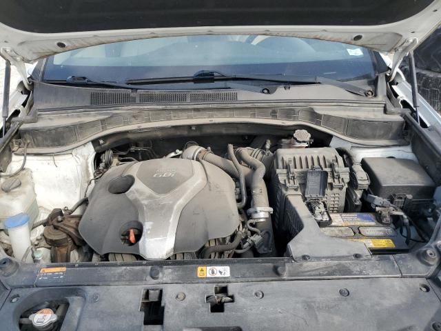 5XYZU3LA8EG214818 - 2014 HYUNDAI SANTA FE S WHITE photo 12
