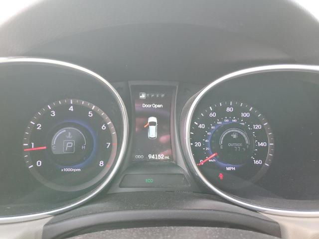 5XYZU3LA8EG214818 - 2014 HYUNDAI SANTA FE S WHITE photo 9