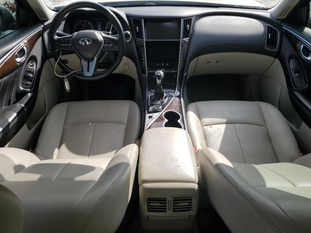 JN1EV7AR6JM611919 - 2018 INFINITI Q50 LUXE WHITE photo 8