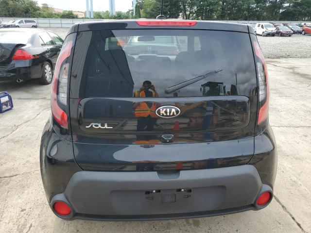 KNDJN2A27F7233505 - 2015 KIA SOUL BLACK photo 6