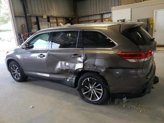 5TDJZRFHXKS591224 - 2019 TOYOTA HIGHLANDER SE GRAY photo 2