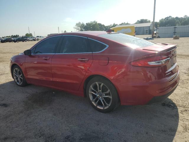 3FA6P0RUXLR100239 - 2020 FORD FUSION TITANIUM Qırmızı foto 2