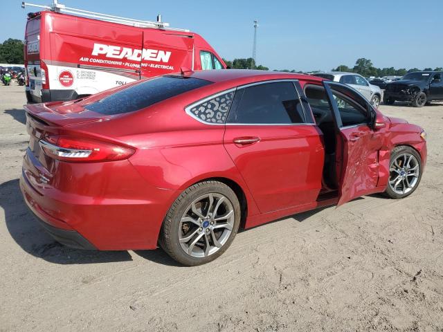 3FA6P0RUXLR100239 - 2020 FORD FUSION TITANIUM Qırmızı foto 3