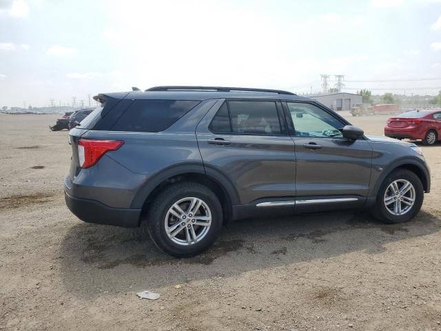 1FMSK8DH3LGB48717 - 2020 FORD EXPLORER XLT GRAY photo 3
