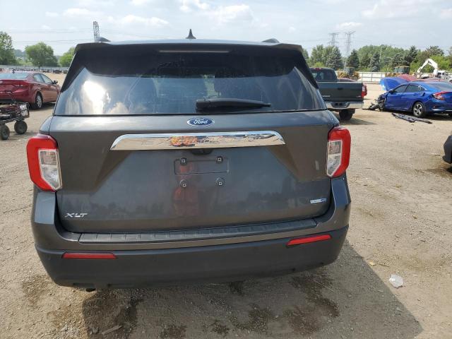 1FMSK8DH3LGB48717 - 2020 FORD EXPLORER XLT GRAY photo 6