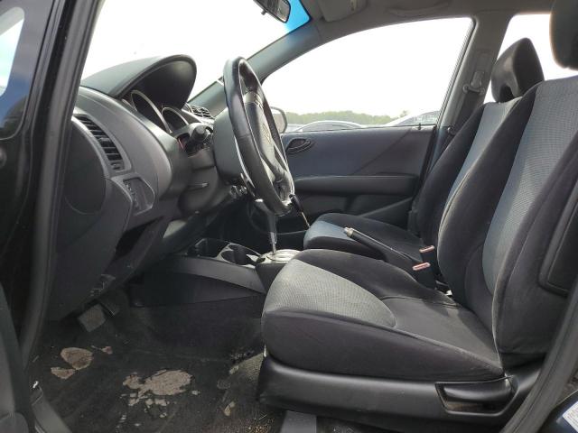 JHMGD386X7S051239 - 2007 HONDA FIT S Սև լուսանկար 7