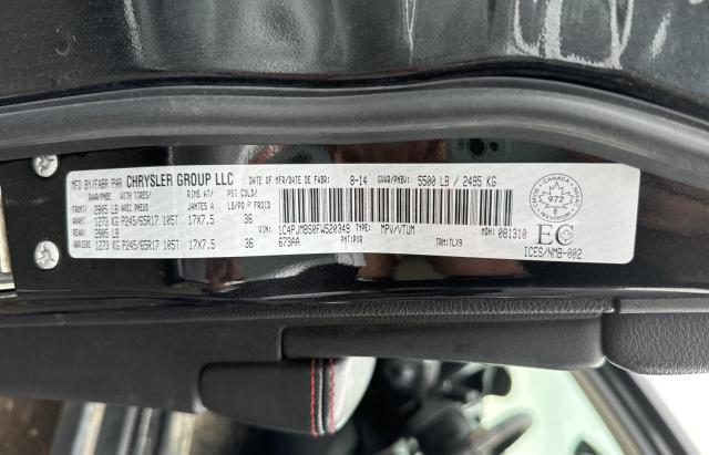 1C4PJMBS0FW520349 - 2015 JEEP CHEROKEE TRAILHAWK 黑色 照片 10