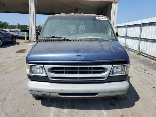 1FTEE1467VHC11104 - 1997 FORD ECONOLINE E150 VAN BLUE photo 5