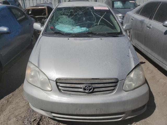 1NXBR32E03Z093698 - 2003 TOYOTA COROLLA CE 银色 照片 5