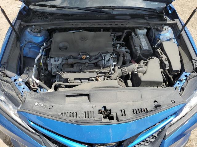 4T1B11HK8KU278010 - 2019 TOYOTA CAMRY L BLUE photo 11