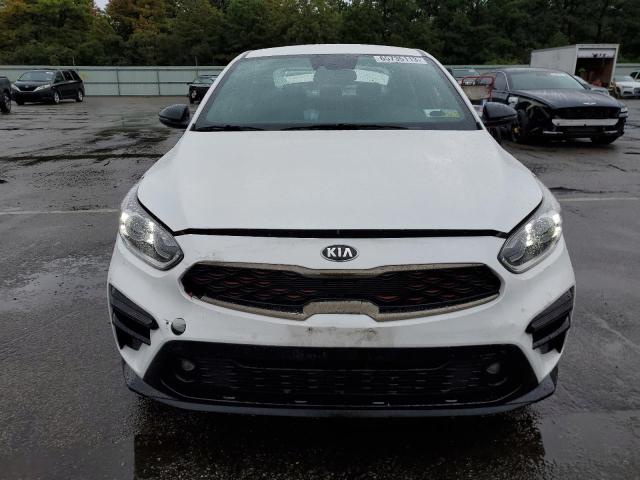 3KPF34AD5ME392268 - 2021 KIA FORTE GT LINE WHITE photo 5