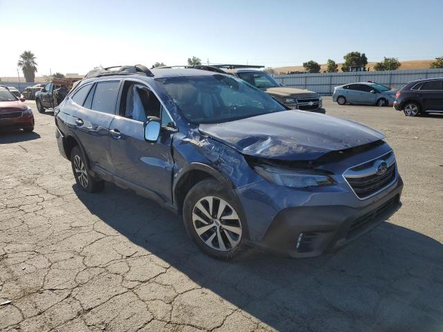 4S4BTACC4L3113136 - 2020 SUBARU OUTBACK PREMIUM BLUE photo 4