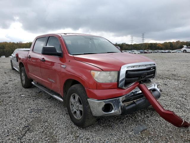 5TFEY5F17BX106564 - 2011 TOYOTA TUNDRA CREWMAX SR5 RED photo 1