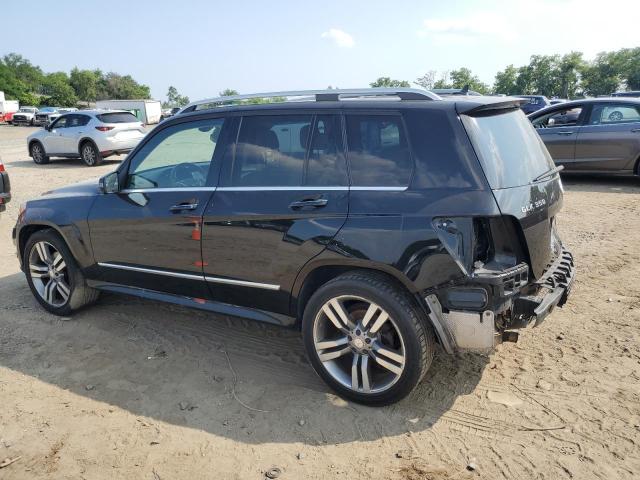 WDCGG8JB0EG289964 - 2014 MERCEDES-BENZ GLK 350 4MATIC BLACK photo 2