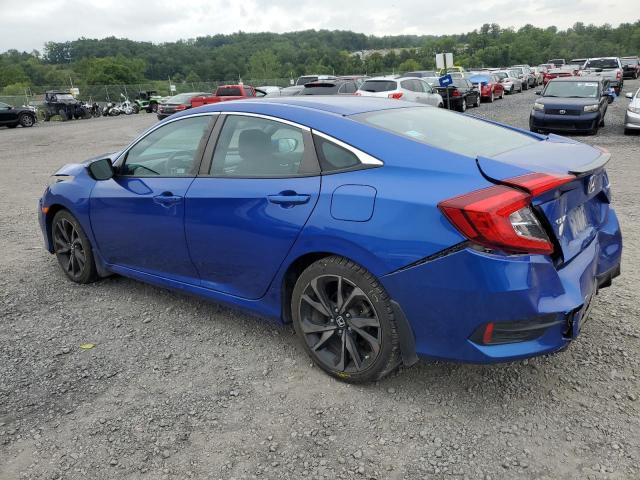 2HGFC2F87KH583080 - 2019 HONDA CIVIC SPORT 蓝色 照片 2