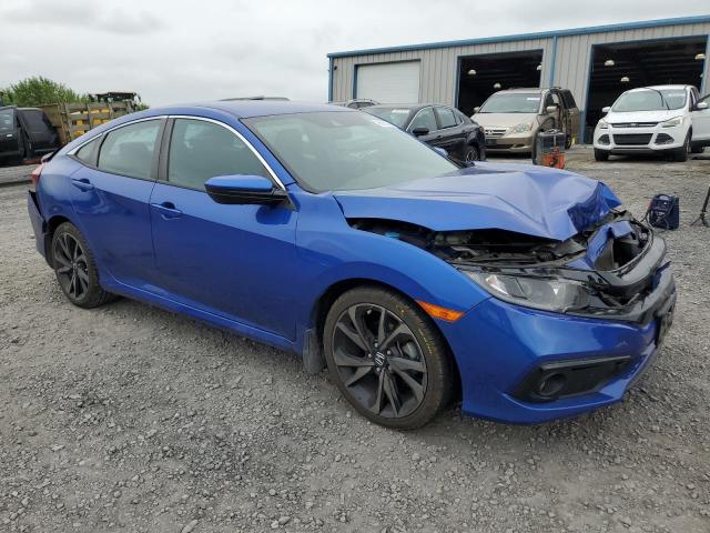 2HGFC2F87KH583080 - 2019 HONDA CIVIC SPORT 蓝色 照片 4