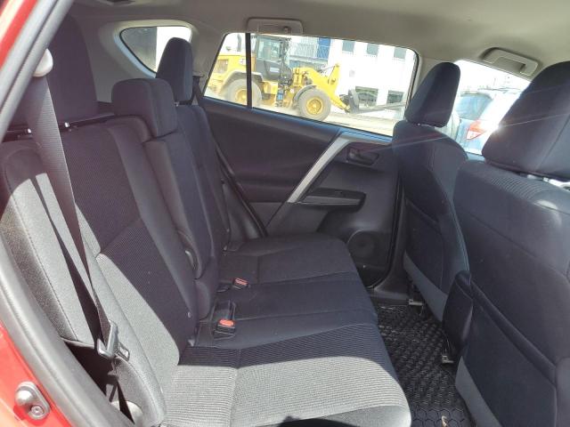 2T3BFREV9HW550952 - 2017 TOYOTA RAV4 LE წითელი ფოტო 10