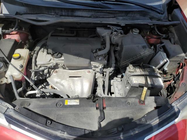 2T3BFREV9HW550952 - 2017 TOYOTA RAV4 LE წითელი ფოტო 11