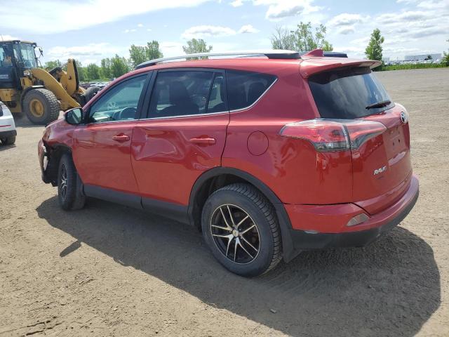2T3BFREV9HW550952 - 2017 TOYOTA RAV4 LE წითელი ფოტო 2