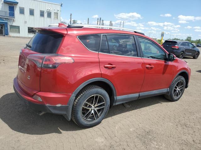 2T3BFREV9HW550952 - 2017 TOYOTA RAV4 LE წითელი ფოტო 3