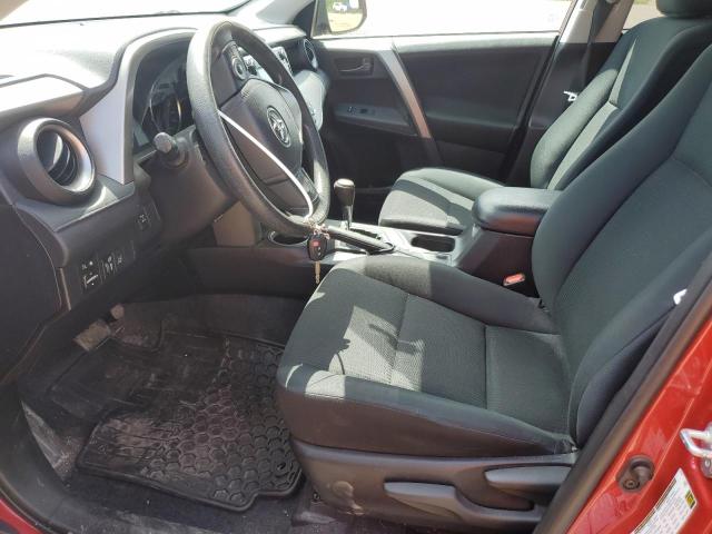 2T3BFREV9HW550952 - 2017 TOYOTA RAV4 LE წითელი ფოტო 7