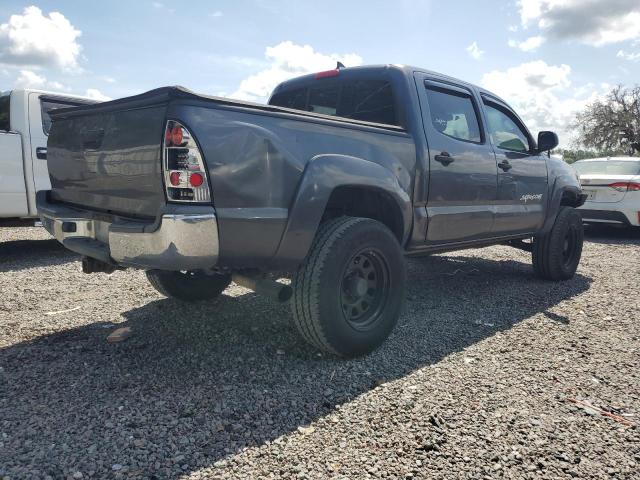 5TFJU4GN2EX054268 - 2014 TOYOTA TACOMA DOUBLE CAB PRERUNNER GRAY photo 3