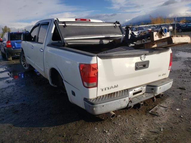 1N6AA0EC3DN309097 - 2013 NISSAN TITAN S WHITE photo 3