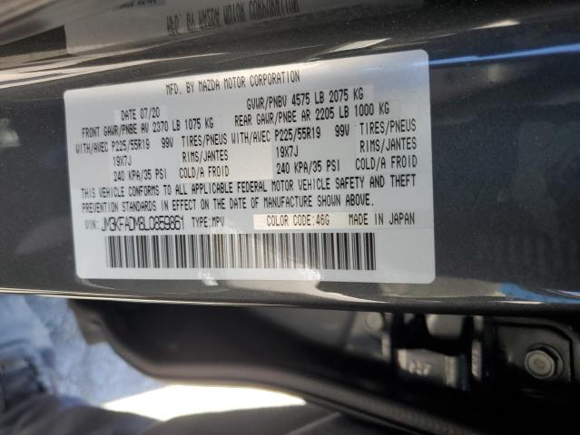JM3KFADM8L0859861 - 2020 MAZDA CX-5 GRAND TOURING GRAY photo 14