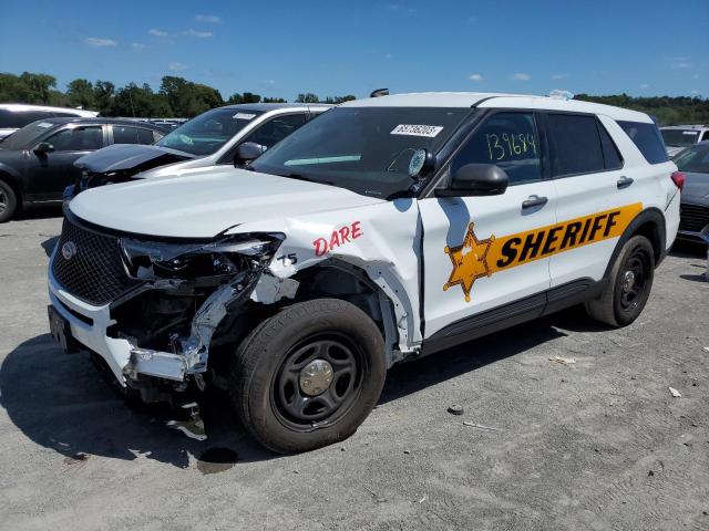 1FM5K8ABXLGD09772 - 2020 FORD EXPLORER POLICE INTERCEPTOR 白色 照片 1