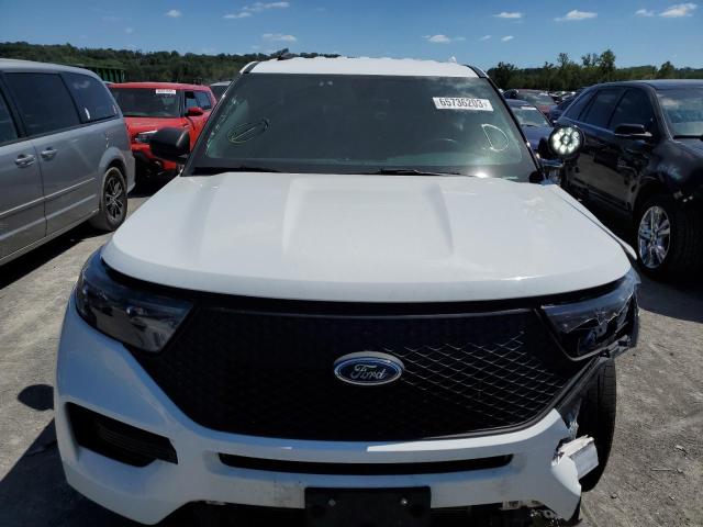 1FM5K8ABXLGD09772 - 2020 FORD EXPLORER POLICE INTERCEPTOR 白色 照片 5