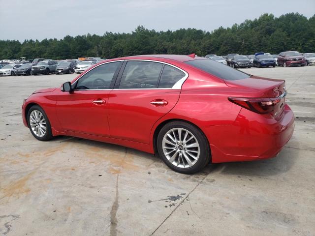 JN1EV7BR1MM754280 - 2021 INFINITI Q50 LUXE RED photo 2