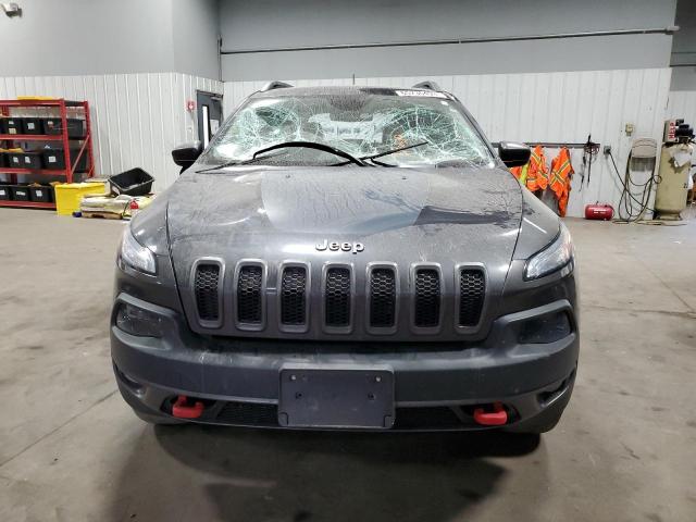 1C4PJMBS5GW124337 - 2016 JEEP CHEROKEE TRAILHAWK GRAY photo 5