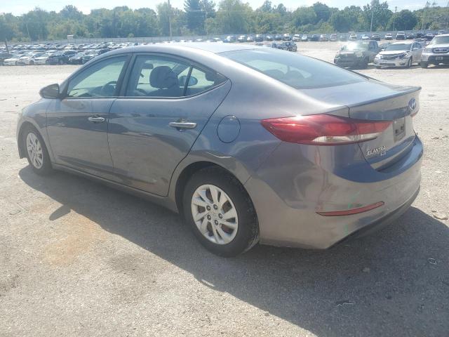 5NPD74LF3JH345533 - 2018 HYUNDAI ELANTRA SE GRAY photo 2