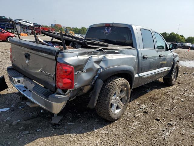 1D7HW58P49S744627 - 2009 DODGE DAKOTA LARAMIE GRAY photo 3