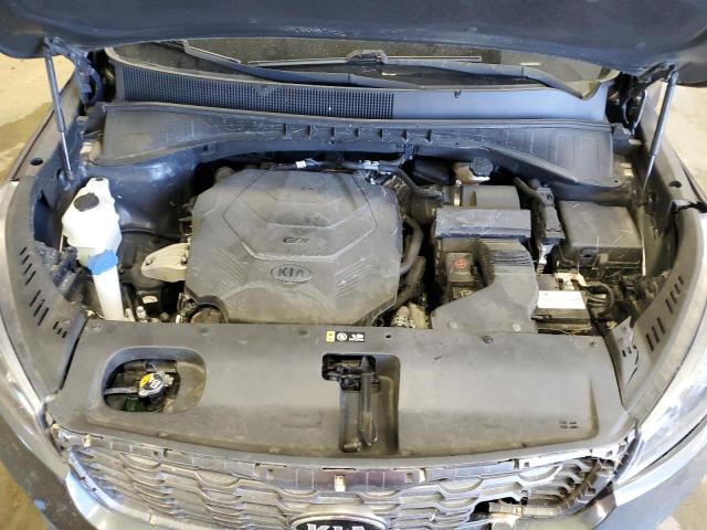 5XYPH4A58KG599543 - 2019 KIA SORENTO EX Сірий фото 12