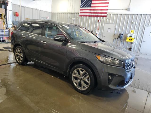 5XYPH4A58KG599543 - 2019 KIA SORENTO EX Сірий фото 4