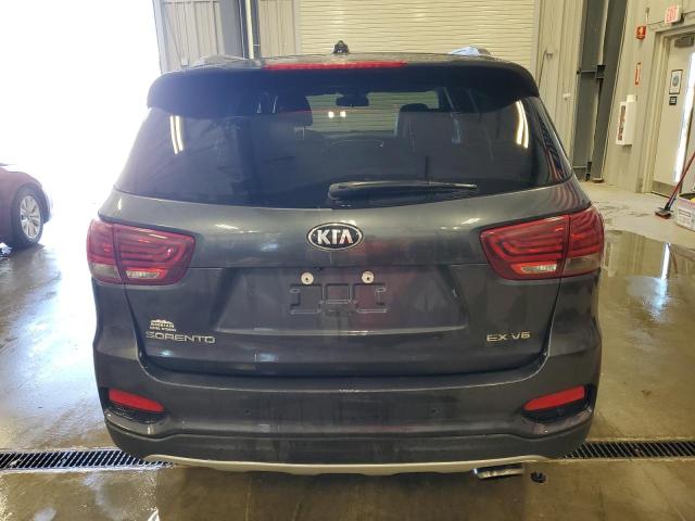 5XYPH4A58KG599543 - 2019 KIA SORENTO EX Сірий фото 6
