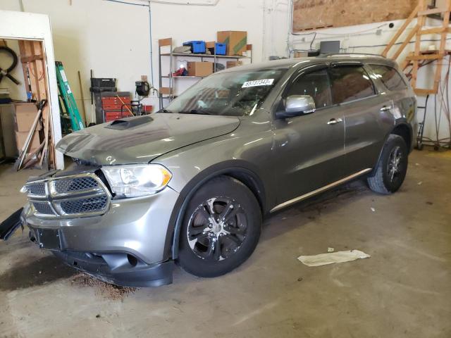 1C4RDJDG6DC564832 - 2013 DODGE DURANGO CREW GRAY photo 1