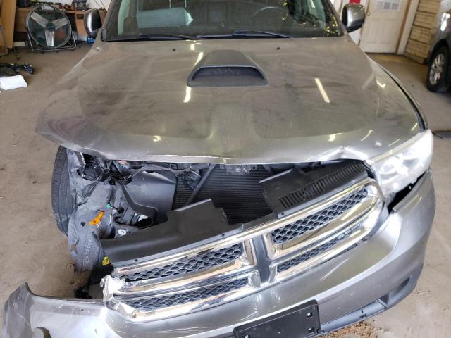 1C4RDJDG6DC564832 - 2013 DODGE DURANGO CREW GRAY photo 12