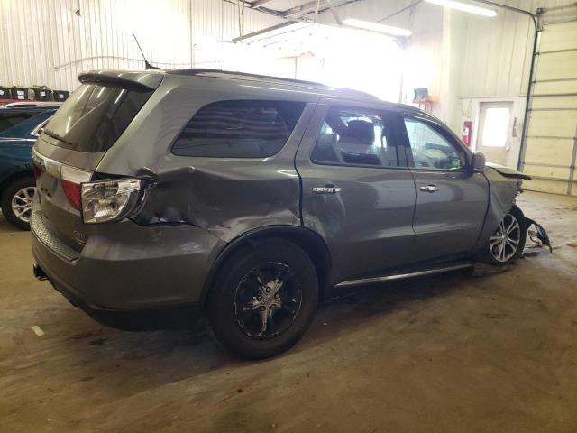 1C4RDJDG6DC564832 - 2013 DODGE DURANGO CREW GRAY photo 3