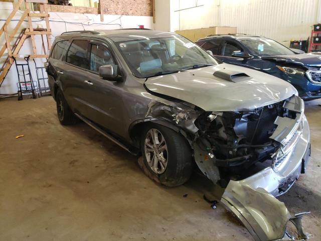 1C4RDJDG6DC564832 - 2013 DODGE DURANGO CREW GRAY photo 4