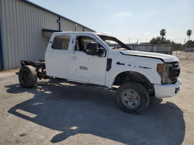 1FT8W2BT9MEE07182 - 2021 FORD F250 SUPER DUTY WHITE photo 4