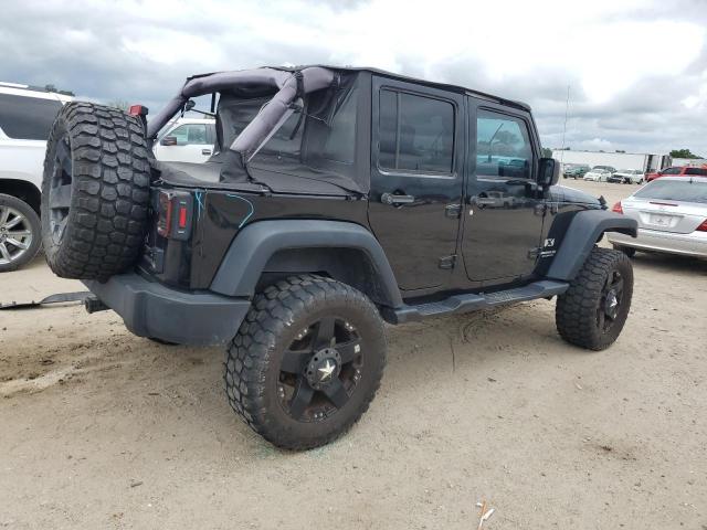 1J4GA39127L119471 - 2007 JEEP WRANGLER X BLACK photo 3