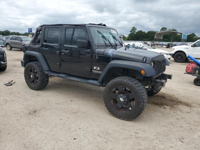 1J4GA39127L119471 - 2007 JEEP WRANGLER X BLACK photo 4
