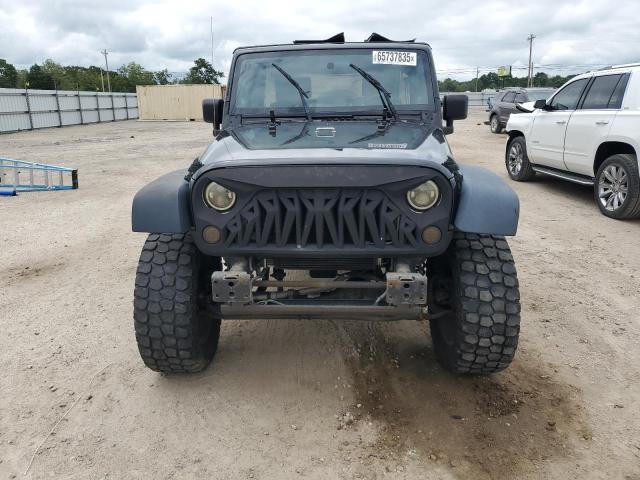 1J4GA39127L119471 - 2007 JEEP WRANGLER X BLACK photo 5