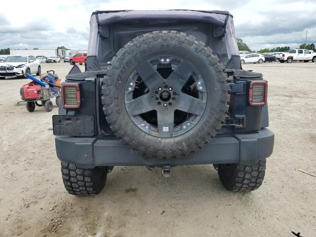 1J4GA39127L119471 - 2007 JEEP WRANGLER X BLACK photo 6