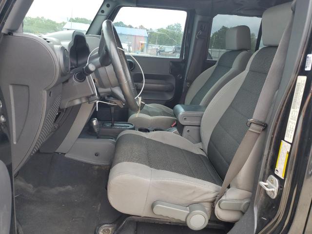 1J4GA39127L119471 - 2007 JEEP WRANGLER X BLACK photo 7