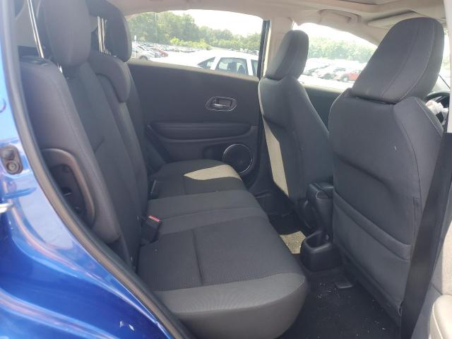 3CZRU6H59MM706170 - 2021 HONDA HR-V EX BLUE photo 10