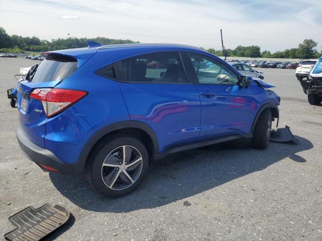 3CZRU6H59MM706170 - 2021 HONDA HR-V EX BLUE photo 3