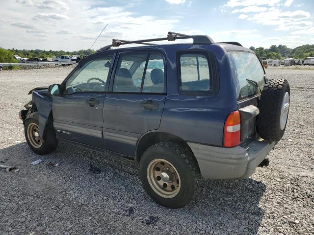 2CNBJ13C9Y6930141 - 2000 CHEVROLET TRACKER BLUE photo 2